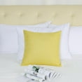 thumbnail image 3 of PiccoCasa Blank Cotton Linen Throw Pillow Cover 18"x18" Decor Cushion Cover, Yellow, 3 of 7
