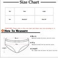 thumbnail image 3 of Ausyst Panties for Women Women Sexy Lace See-Through Breathable Thongs Briefs Panties Lingerie Underwear Clearance, 3 of 7