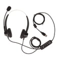 thumbnail image 3 of Auriculares USB de negocios con micrófono, auriculares USB de negocios con ruido, auriculares de negocios con cable USB, auriculares de servicio al cliente, valor excepcional, 3 of 8