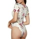thumbnail image 2 of Fotbe Floral Mushroom Body de Mujer con Cuello Redondo y Mangas Cortas, Sin Mangas Ajustado, Suave, Cómodo y Básico-X-Large, 2 of 7