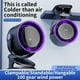 thumbnail image 3 of Ventilador de Circulación con Clip, Mini Ventilador de Mesa Ajustable de 100 Velocidades, Recargable, para Oficina y Exteriores A, 3 of 5