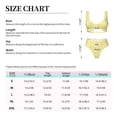 thumbnail image 6 of Daiia Daisies Flowers Women's Bikini Set Two Piece Swimsuit High Waisted Bikini Adjustable Straps Bikini Perfect for Beach, Pool, and Summer Vacation-Small, 6 of 9