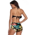 thumbnail image 3 of ITFABS Family Matching Bathing Suit, Female Halterneck Bikini Tops+ Panties, 3 of 10