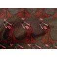 thumbnail image 4 of oneOone Cotton Poplin Beige Fabric Leaves & Women Block Sewing Material Print Fabric By The Yard 56 Inch Wide, 4 of 4