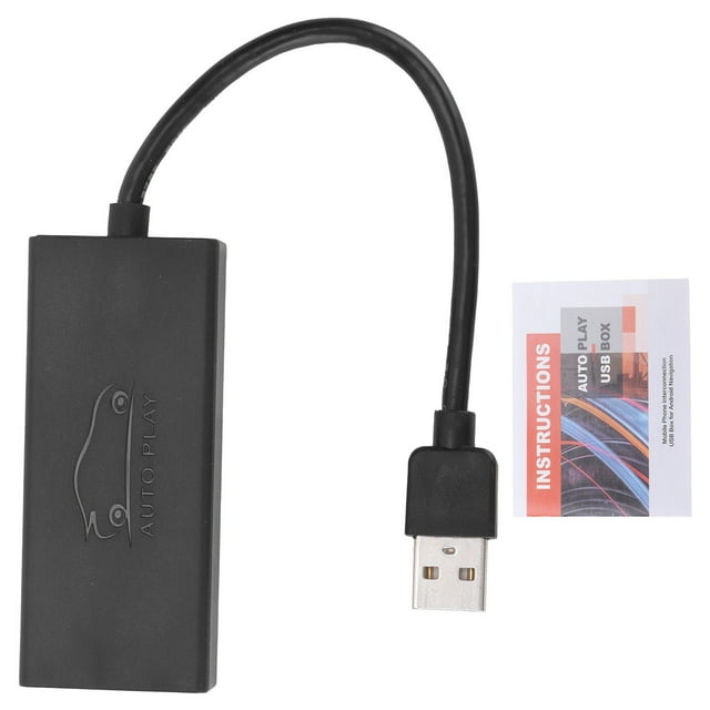 Carplay Adaptor,Car Wired USB CarPlay Carplay Adapter Wired Dongle Adapter Extended Durability
