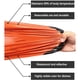 thumbnail image 4 of Saco Dormir Emergencia Térmico Bivy para Exteriores (con Almacenamiento) Color Naranja, 4 of 8