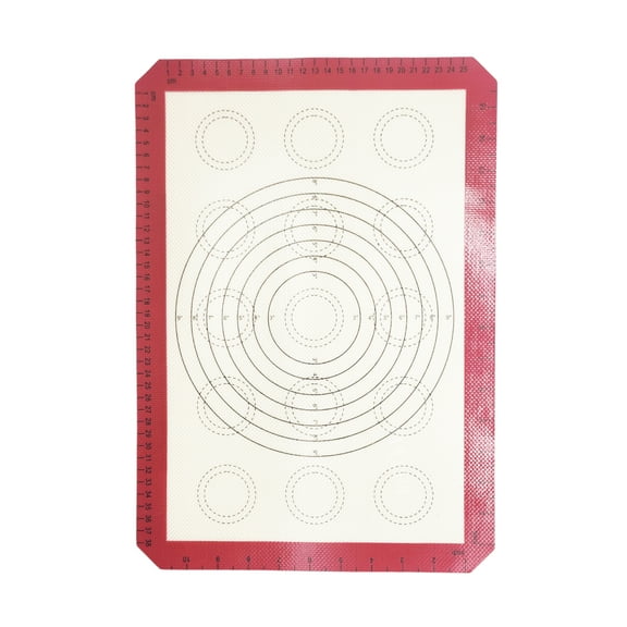 Mainstays Reusable Silicone Baking Mat - Measures 16.5" x 11.6"