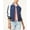 Navy Ivory Combo, variant on Juniors Cropped Varsity Bomber Jacket Red Seed Combo S