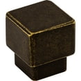 thumbnail image 5 of Top Knobs Tk32 Sanctuary 1" Square Cabinet Knob - Bronze, 5 of 7