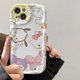 thumbnail image 3 of Sanrio Kuromi Hello Kitty Pochacco funda de teléfono para Samsung Galaxy S24 Ultra S23 S22 Plus S21 S20 FE A15 A25 A55 A35 A14 A24 A34, 3 of 5