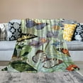 thumbnail image 2 of Chilfamy Butterflies Flowers Annabel Kidston Cozy Blanket Soft Warm Throw Blanket for All Seasons Lightweight Elegant Bed Cover Perfect Gift 40x50in, 2 of 6