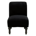 thumbnail image 2 of Soft Velvet Without Armrest Slipcover Sofa Cover for home Bedroom, Premium Material Black, 2 of 10