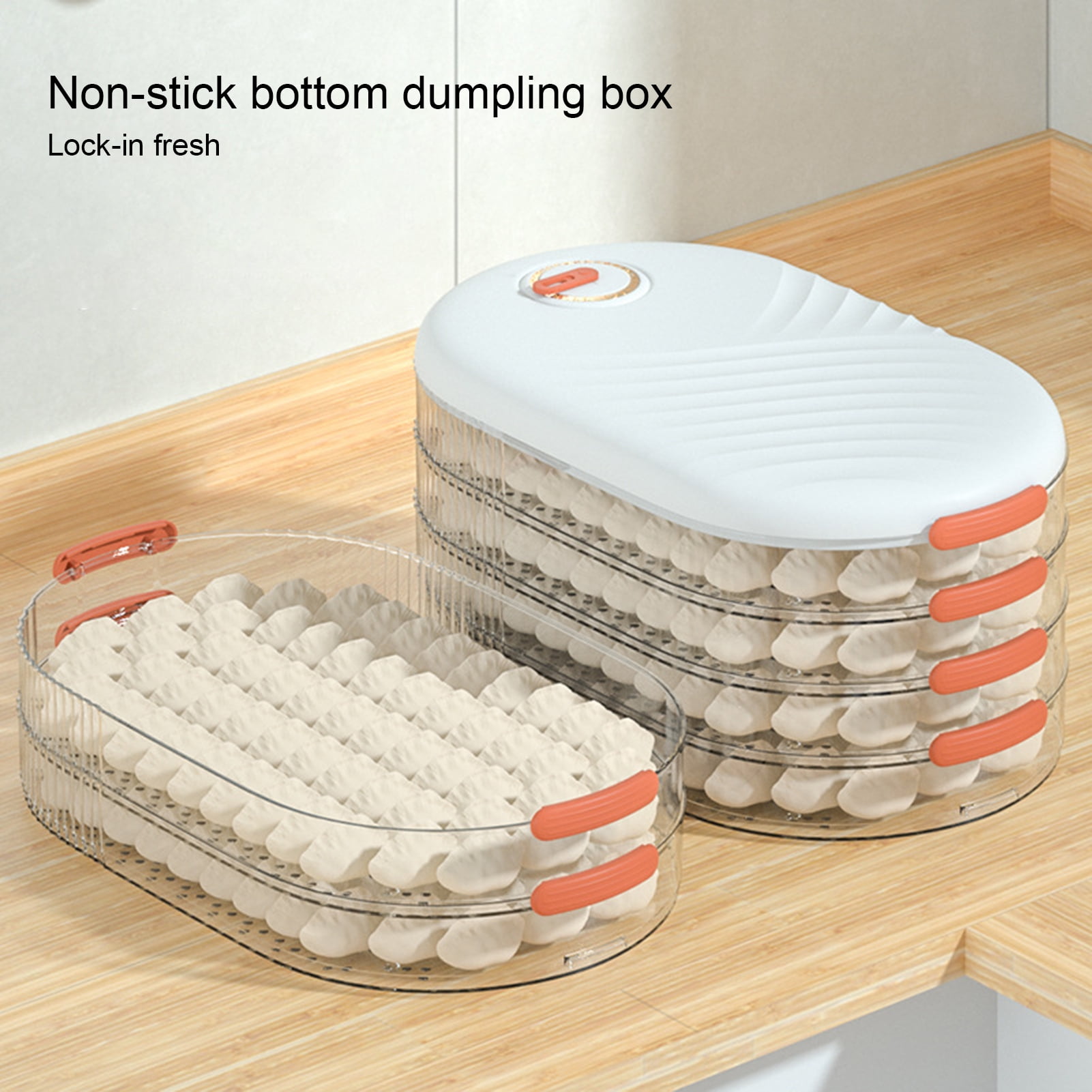 Hesroicy Stackable Food Storage Box - Wide Mouth, Large Capacity, and  Moisture-Proof Design for Transparent and Visible Grain, Snack, Flour, and  Dry