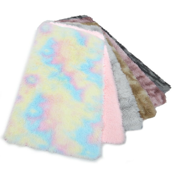 Super Soft Shaggy Rugs Fluffy Carpets, Rugs for Living Room Bedroom Home Decor, Non-Slip Carpet, 23.62 x 47.24 inch, Pink