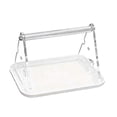 thumbnail image 2 of Percha de mesa para pájaros, juguete para ejercitar aves, soporte de entrenamiento con bandeja para excrementos. Blanco, 2 of 9