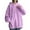 Purple, variant on Baberdicy Essentials Hoodie Womens Daily Long Casual Down for Womens Pocket Hooded Sweatshirts Pullover Sleeve Button V Drawstring Hoodies Neck Women's Hoodies Sweatshirts Hoodies for Women Red