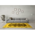 thumbnail image 3 of Ahgly Company Indoor Rectangle Oriental Yellow Industrial Area Rugs, 3' x 5', 3 of 4