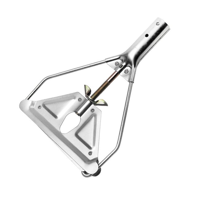 UPOUART Power Mop Refill 1 Set for Floor Cleaning with Easy Attachment and Secure Clamp Silver Triangle Shape