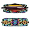 thumbnail image 2 of Honeii Colored Glass1 Pattern Pencil Case, Pencil Pouch, Pencil Case Small, Pencil Pouch Aesthetic, PVC Pencil Pouch, Pencil Bag, Makeup Pouch, 2 of 7