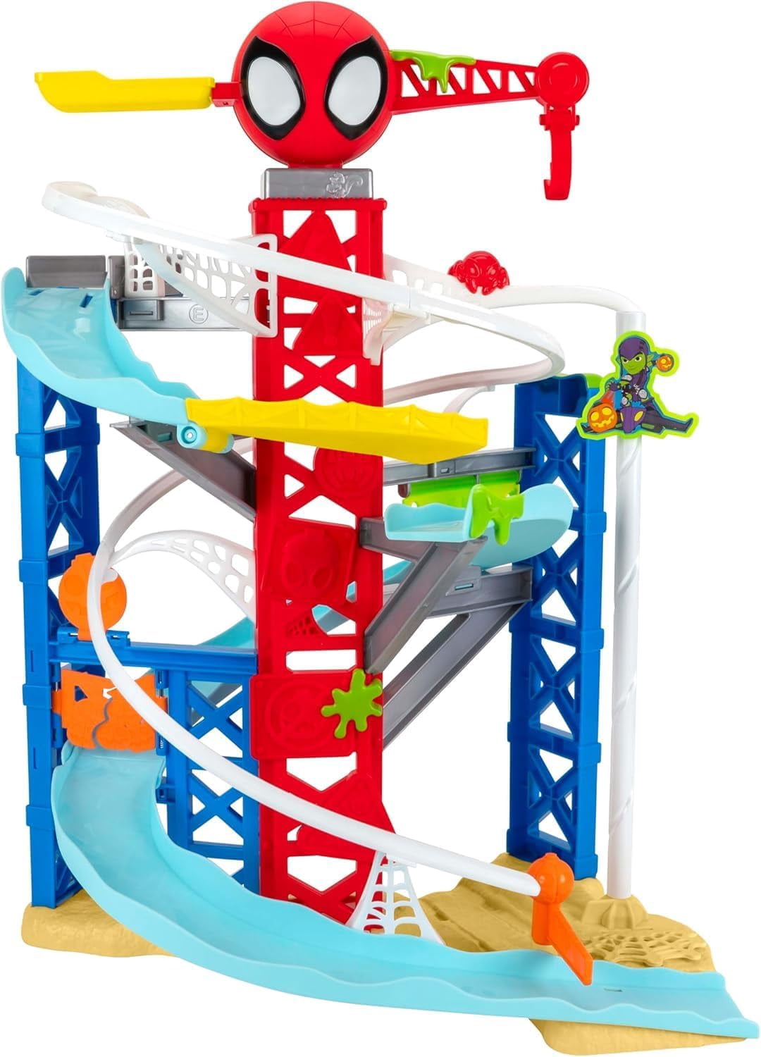 Marvel Spidey and His Amazing Friends Construction Zone Chaos
