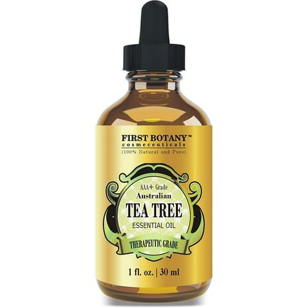 Original Australian Tea Tree - 100% Pure Australian Tea Tree Essential Oil with high conc. of Terpinen - A Known Solution to Help in Fighting Acne, Toenail Fungus, Dandruff, Yeast Infections, Cold Sores. (1 fl oz)