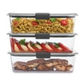 thumbnail image 4 of Rubbermaid Brilliance Plastic Food Storage Container, 2.3 L (9.6 Cup), 1 Pack, 4 of 7