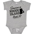 thumbnail image 3 of Inktastic Someone in Rhode Island Loves Me Boys or Girls Baby Bodysuit, 3 of 5
