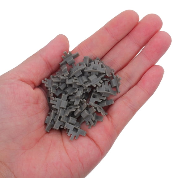 BESTYASH 50Pcs Cabinet Hinge Restriction Clip Plastic Door Accessories for Soft Close Systems