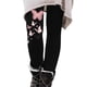 thumbnail image 1 of Gibobby Leggings Afelpados Leggings informales invierno para mujer, pantalones capri térmicos con cintura elástica, pantalones entrenamiento, pantalones estampados térmicos（Rosa， L), 1 of 5