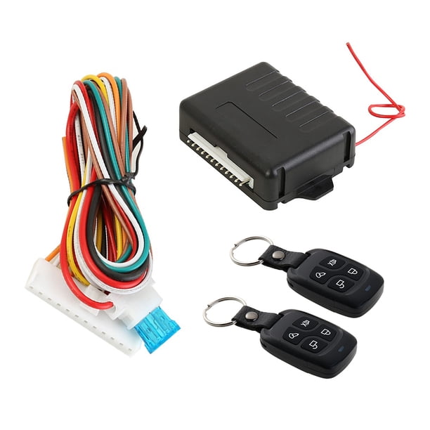 Btafrte Cerradura Puerta Coche 433 92 MHz Kit Cierre Centralizado para Vehículo Entrada Sin Llave