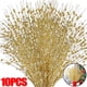 thumbnail image 2 of 1-10 piezas de tallos de bayas artificiales decorativos dorados para Navidad, para árbol de Navidad, guirnalda, chimenea, manualidades navideñas, regalos, 2 of 5