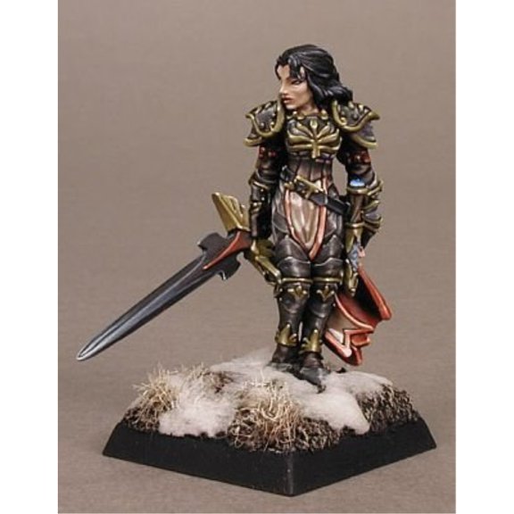Reaper Miniatures Alaine, Female Paladin #02725 Dark Heaven Unpainted Metal