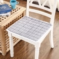 thumbnail image 2 of Panxico Cushion Super Soft And Comfortable Plush Chair Cushion With Fixed Rope Non Slip Winter Warm Seat Cushion Comfortable Dining Chair Cushion Suitable For Home Office Patio Dormitory Library Grey, 2 of 7