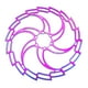 thumbnail image 1 of Rotor de freno de disco de bicicleta de alta resistencia (180/160/203 mm) de repuesto para frenos hidráulicos, 1 of 9