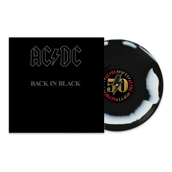 Ac / Dc Back In Black 50th Anniversary Black Lp Vinyl