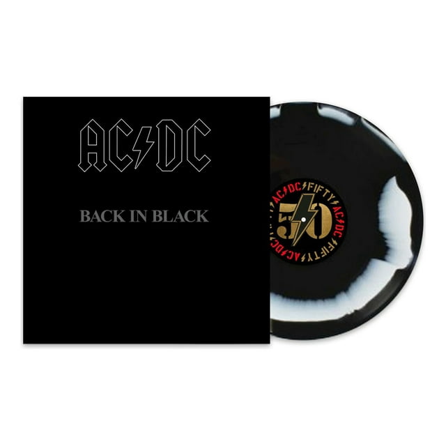 Ac / Dc Back In Black 50th Anniversary Black Lp Vinyl