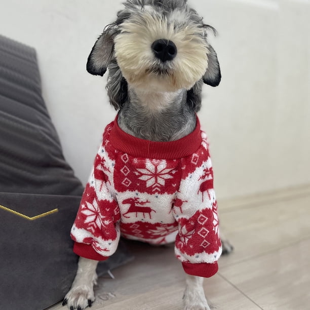 Suéter Navideño Perros Suéter Navideño Para Perro Abrigo De