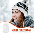 thumbnail image 4 of WEUVEB Soft White Polyester Craft Fabric for Garment Decoration, 1 Piece, and Easy to Use, 4 of 9