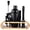 Matte Black-12Pcs, variant on Cocktail Shaker Set Stainless Steel Bartending Kit 18.6oz Bar Mix Drink Making Professional And Home Tools For Bartender (gold  7pcs)