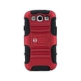 thumbnail image 1 of Étui rigide iHome pour Samsung Galaxy S3, rouge, 1 of 1