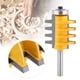 thumbnail image 3 of 1/4?inch diámetro de corte reversible dedo Glue Joint Router Bit vástago de 1/10.2?cm Reversible dedo Glue Joint Router Bit fresa madera herramienta de la carpintería Ecomeon no, 3 of 6