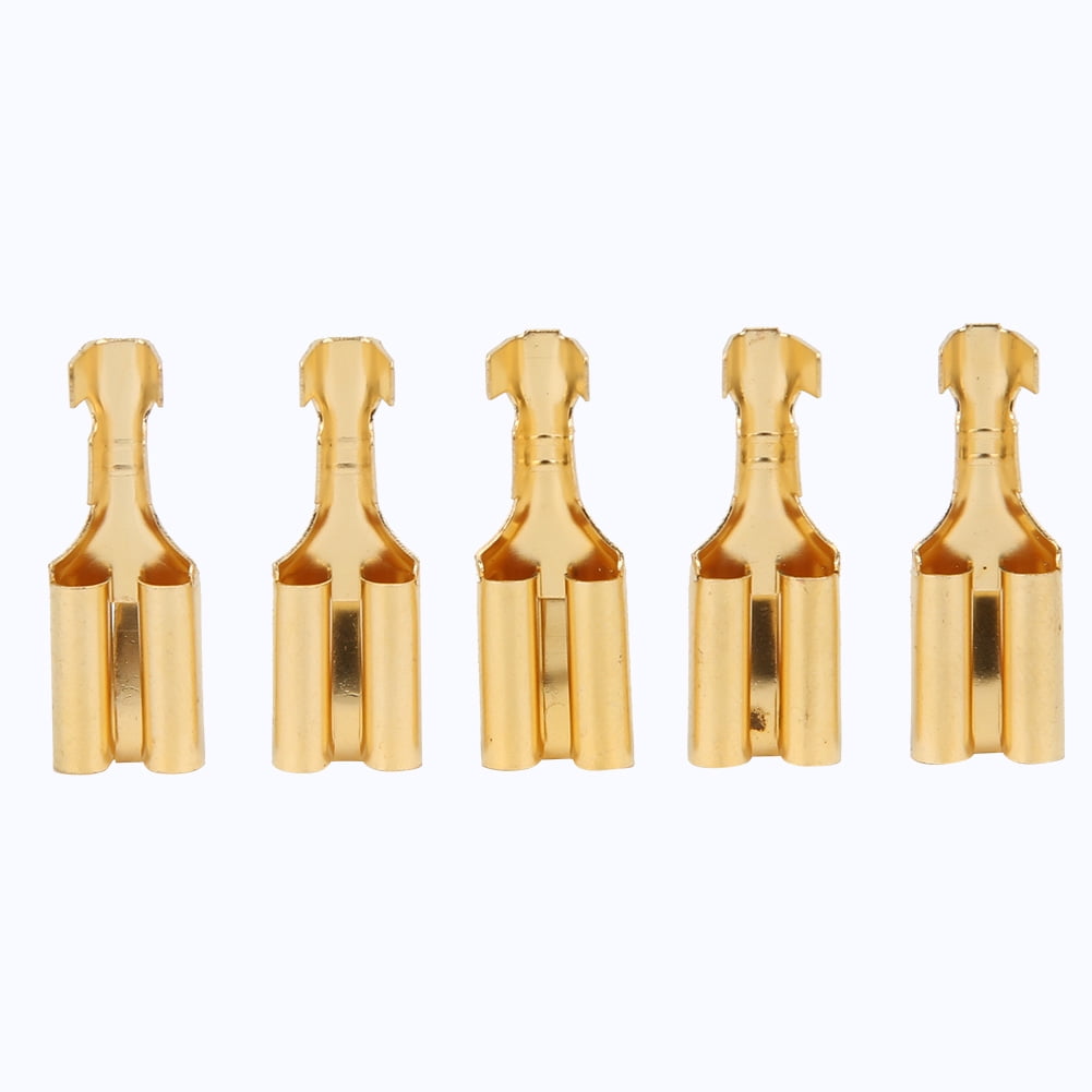 Crimp Terminals, Blade Connectors, High Conductivity Brass Blade