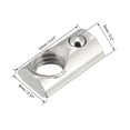 thumbnail image 2 of Unique Bargains Roll-In Spring M6 T Nut, Roll Ball Elastic Nuts for 2020 Series Aluminum Extrusion Profile, 15 Pcs, 2 of 5