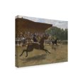 thumbnail image 2 of Trademark Fine Art 'The False Start' Canvas Art by Edgar Degas, 2 of 3