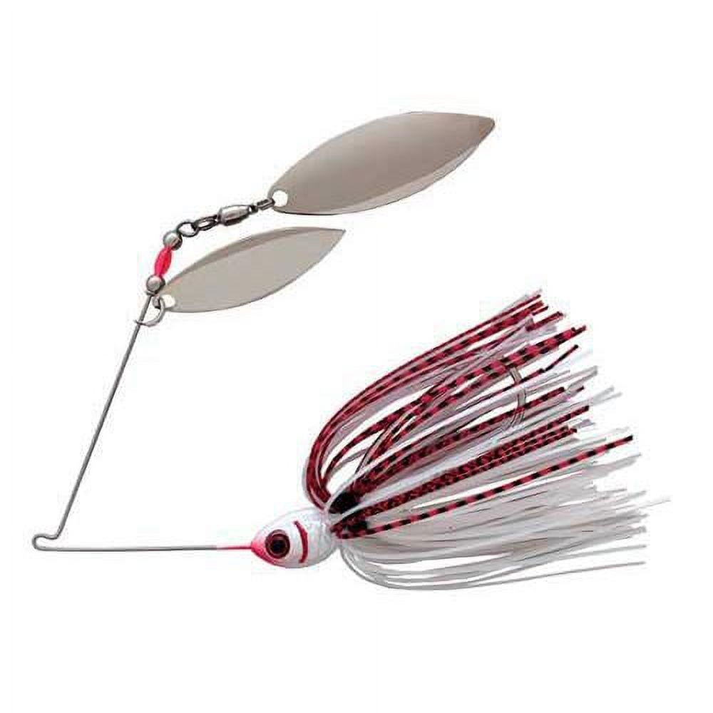 BOOYAH Super Shad Fishing Lure Spinnerbait Four Blade Chartreuse