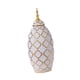 thumbnail image 5 of Jarrón de cerámica para flores, bote para té, estilo europeo, arreglo floral coleccionable L, 5 of 9