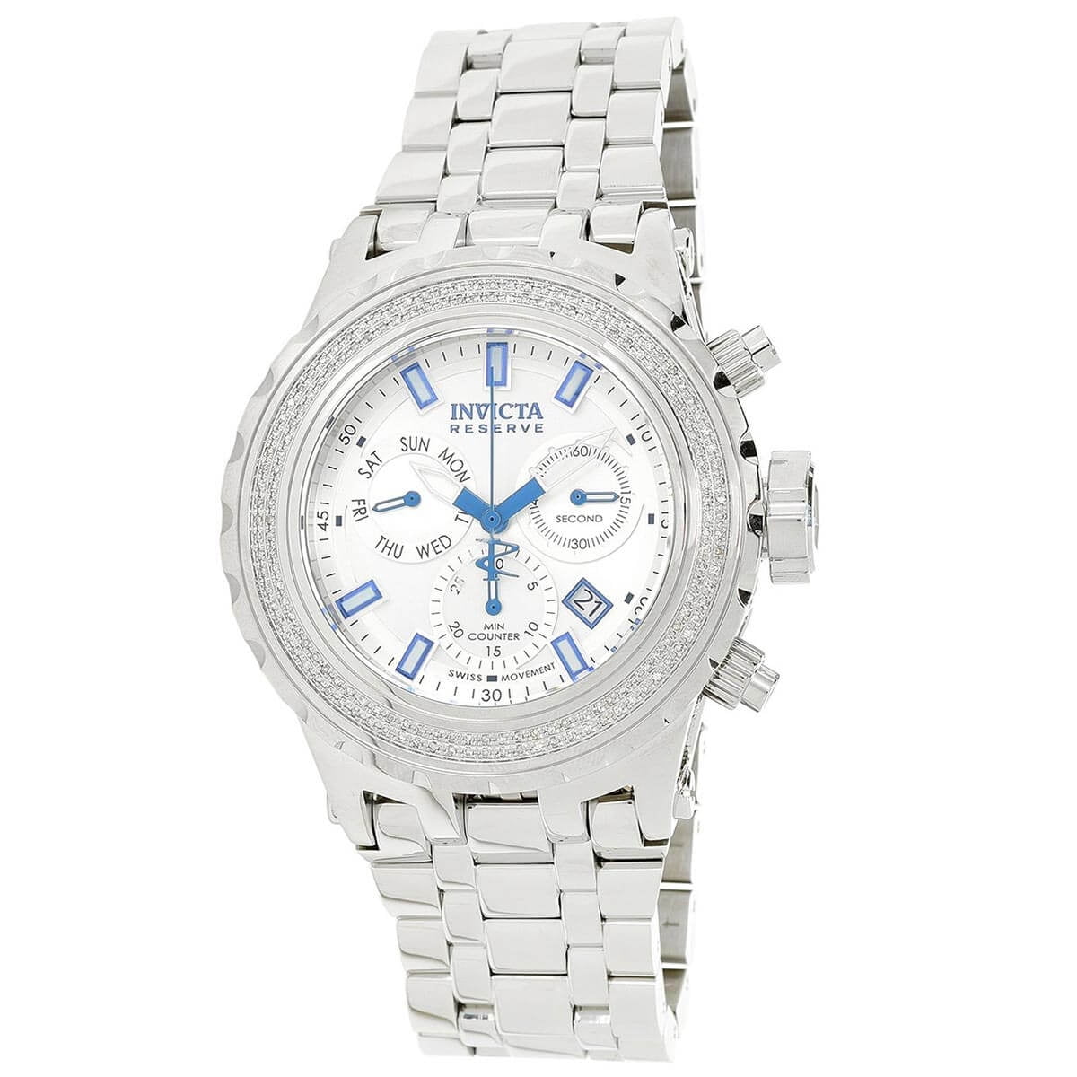 Invicta men's diamond watches clearance