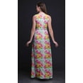 thumbnail image 4 of Bimba Floral Printed Women Sleeveless Gown Chic Style Long MaxiDress-X-Small, 4 of 6