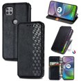 thumbnail image 1 of Étui pour Motorola MOTO G 5G à Rabat Portefeuille à Rabat Magnétique Protecteur - Noir, 1 of 5