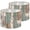 Color 1, variant on Linen Drum Lamp Shades Blue Weathered Wooden Planks Rustic Wood Texture 13" x 13" x 10" Lampshade for Table Lamps Floor Lamps Lamp Shade Replacement Easy Assembly Required